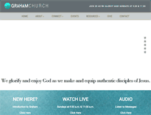 Tablet Screenshot of grahamchurch.org